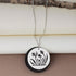 Herbal Wooden Back Pendant - The Earth Store - Fashion Accessories